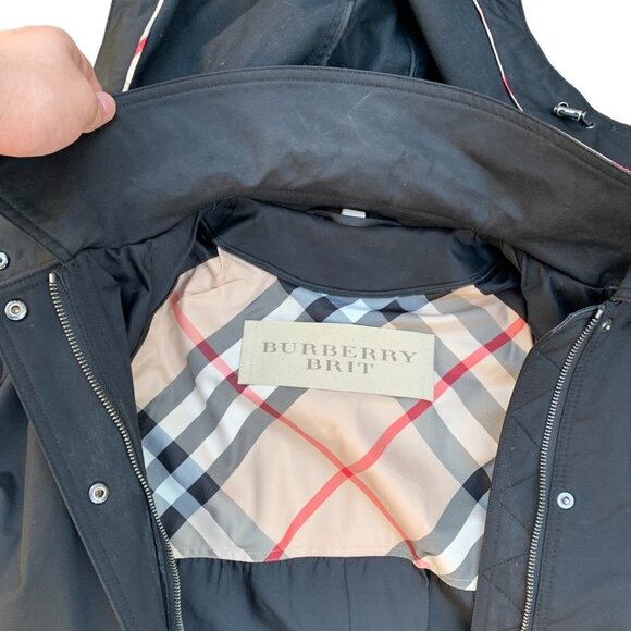 RARE Supernova Burberry Jacket Burberry 3 In 1 Jacket Bomber Vest Size 8 - Picture 15 of 16